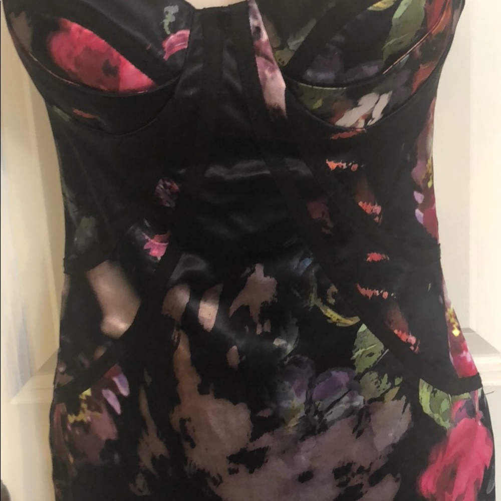 DINA-BAR-EL FLORAL DRESS XS - Picture 3 of 9